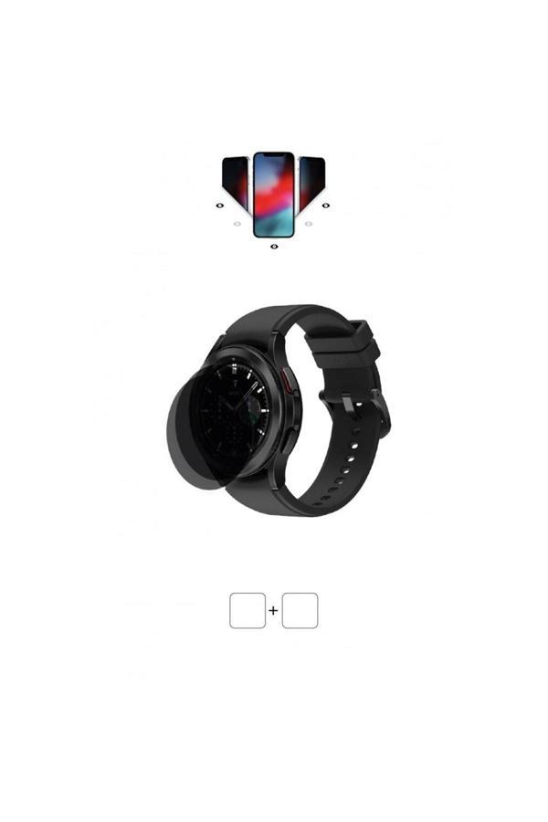 Samsung Galaxy Watch 4 Classic 42 Mm Akıllı Saat Mat Hayalet Ekran Koruyucu Poliüretan Film - Image 1