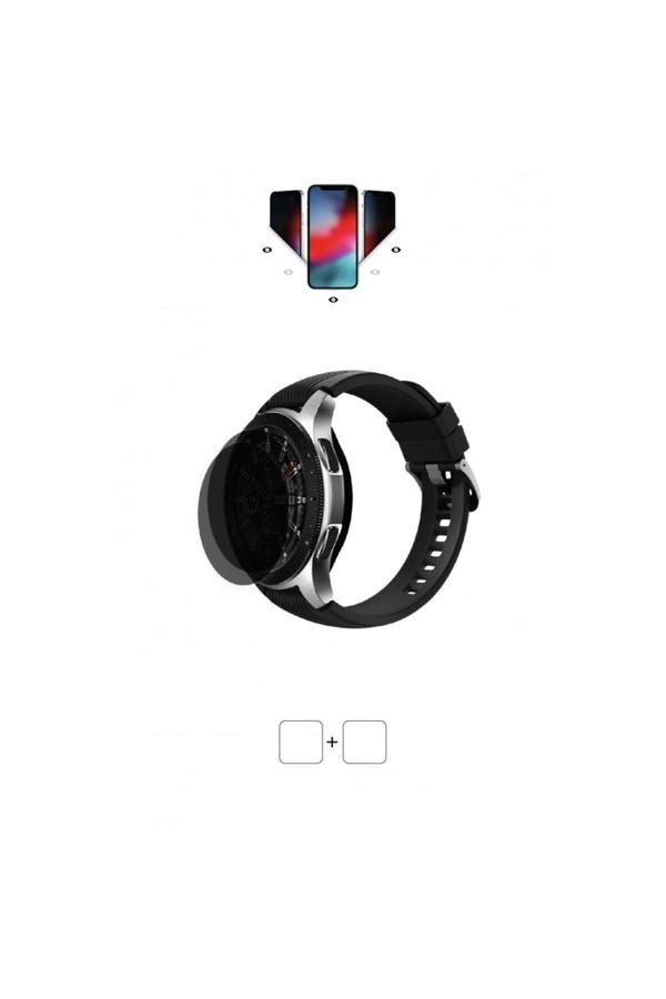 Samsung Galaxy Watch 46 Mm Akıllı Saat Mat Hayalet Ekran Koruyucu Poliüretan Film - Image 1