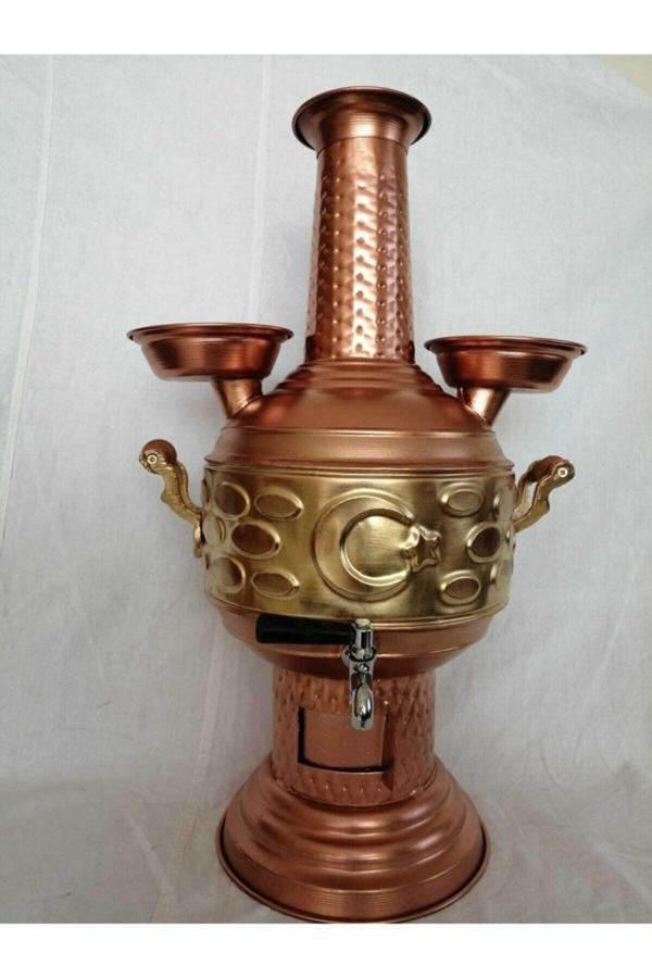 Hk Tedarik Bakır Semaver Ayyıldız 5 Litre - Image 1