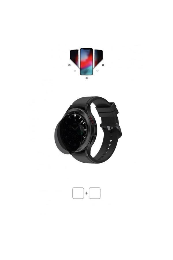 Samsung Galaxy Watch 4 Classic 46 Mm Akıllı Saat Mat Hayalet Ekran Koruyucu Poliüretan Film - Image 1
