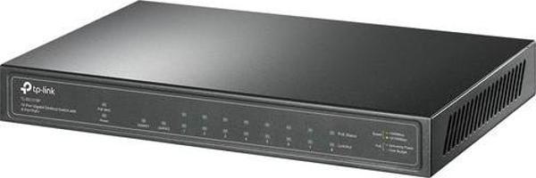 TP-Link Tl-Sg1210P 8 Port 10-100-1000 Poe+ Switch 1 Port Sfp Çelik Kasa Rack Mount - Image 1