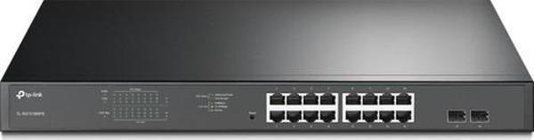 TP-Link Tl-Sg1218Mp 16 Port 10-100-1000 Poe+ Switch 2 Port Sfp Çelik Kasa Rack Mount - Image 1