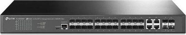 TP-Link Tl-Sg3428Xmp 24 Port 10-100-1000 Poe+ Switch 4 Port 10Ge Sfp L2 Çelik Kasa Rack Mount - Image 1