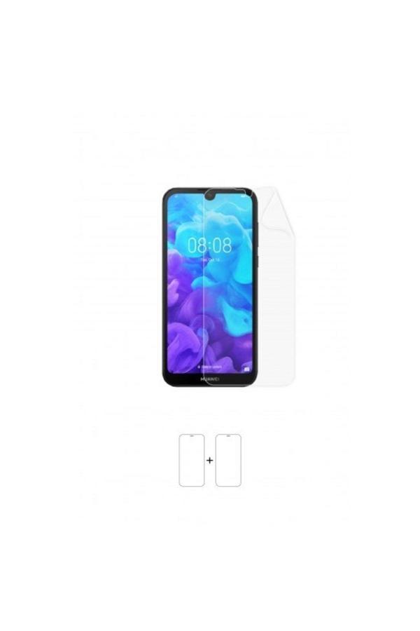 Huawei Y5 2019 Ekran Koruyucu Kaplama Darbe Emici Poliüretan Film Amerika Üretimi - Image 1