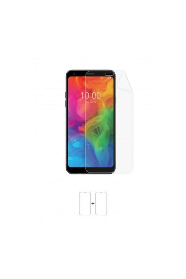 Lg Q7 Plus Ekran Koruyucu Kaplama Darbe Emici Poliüretan Film Amerika Üretimi - Image 1