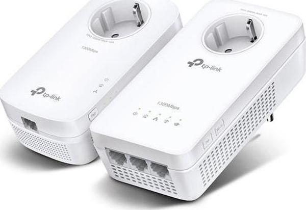 TP-Link Tl-Wpa8631P Kit 1300 Mbps Gigabit Powerline Adaptör - Image 1