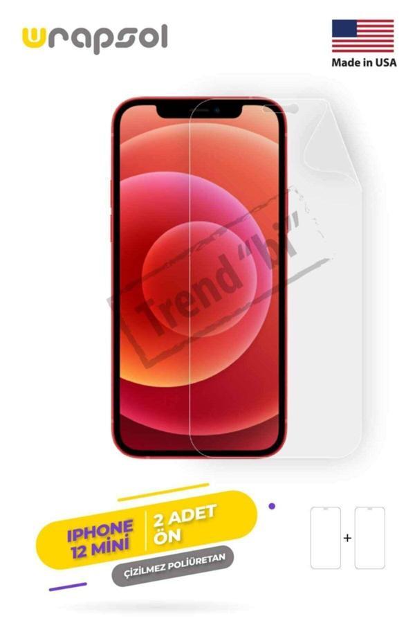 Iphone 12 Mini Ekran Koruyucu Kaplama Darbe Emici Poliüretan Film Amerika Üretimi - Image 1