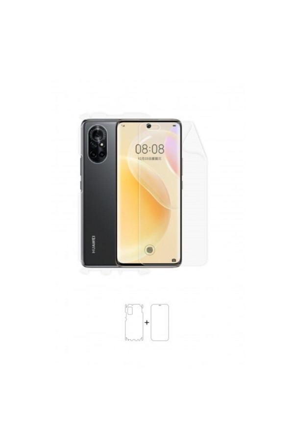 Huawei Nova 8 360 ° Full Body Ekran Koruyucu Kaplama Ön Arka Yan Darbe Emici Poliüretan Film - Image 1