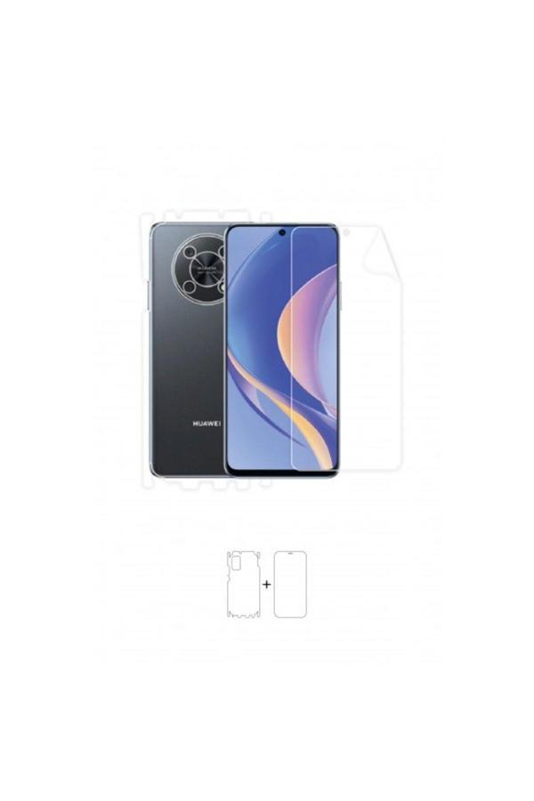 Huawei Nova Y90 360 ° Full Body Ekran Koruyucu Kaplama Ön Arka Yan Darbe Emici Poliüretan Film - Image 1