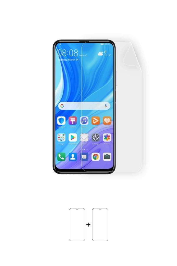 Huawei P Smart Pro 2020 Ekran Koruyucu Kaplama Darbe Emici Poliüretan Film Amerika Üretimi - Image 1