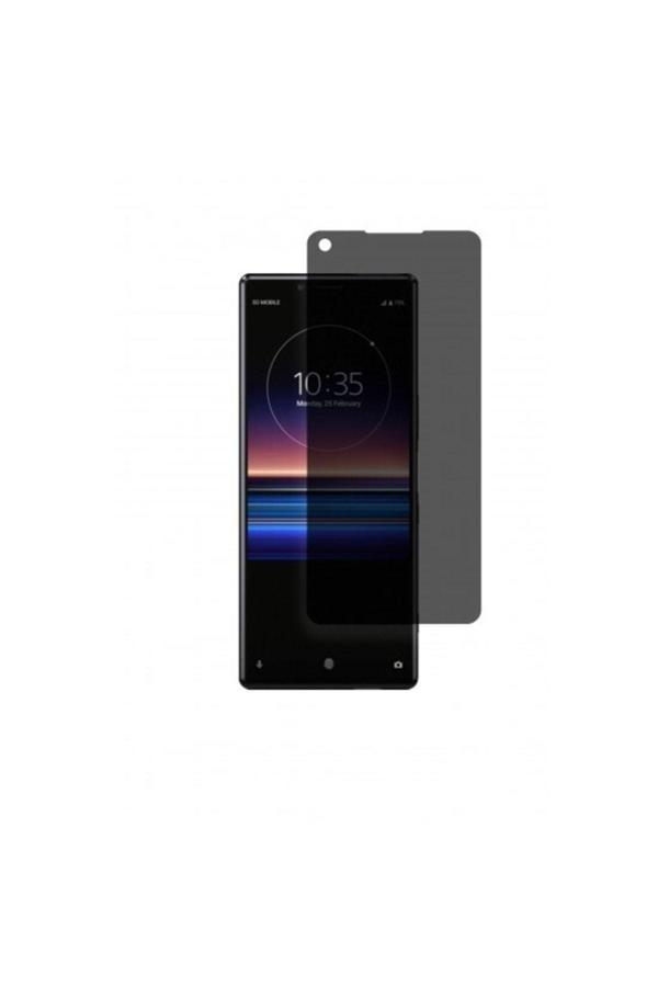 Sony Xperia 1 Mat Hayalet Ekran Koruyucu Kaplama Yandan Bakınca Görünmeyen Privacy Ekran Koruyucu - Image 1