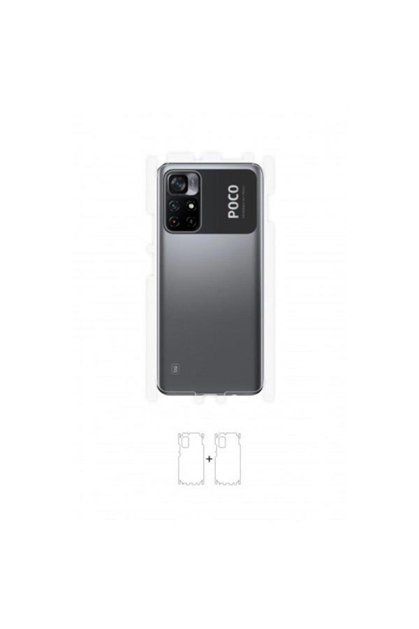 Xiaomi Poco M4 Pro 5G Arka Yan Koruyucu Darbe Emici Poliüretan Film Amerika Üretimi - Image 1