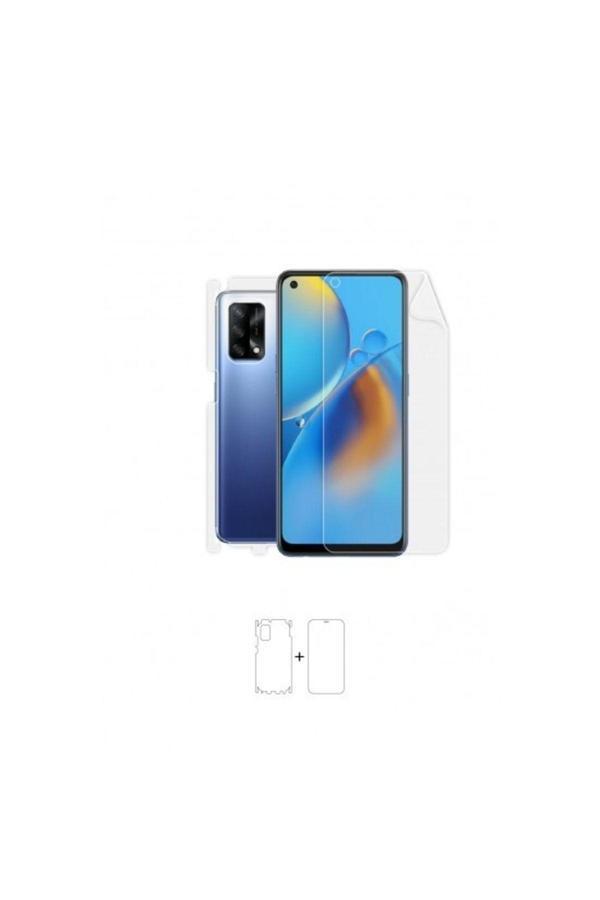 Oppo A74 360 ° Full Body Ekran Koruyucu Kaplama Ön Arka Yan Darbe Emici Poliüretan Film - Image 1