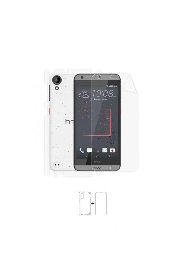 Htc Desire 630 360 ° Full Body Ekran Koruyucu Kaplama Ön Arka Yan Darbe Emici Poliüretan Film - Image 1