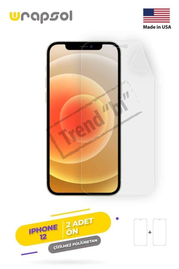 Iphone 12 Ekran Koruyucu Kaplama Darbe Emici Poliüretan Film Amerika Üretimi - Image 1