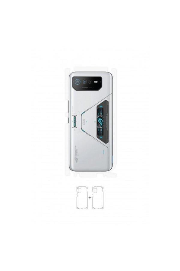 Asus Rog Phone 6 Pro Arka Yan Koruyucu Darbe Emici Poliüretan Film Amerika Üretimi - Image 1