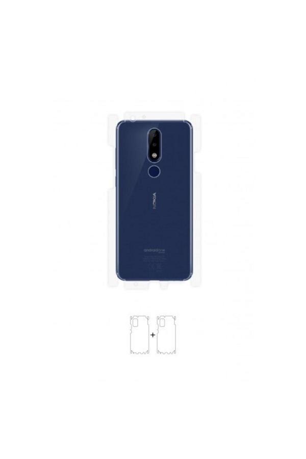 Nokia 5.1 Plus Arka Yan Koruyucu Darbe Emici Poliüretan Film Amerika Üretimi - Image 1