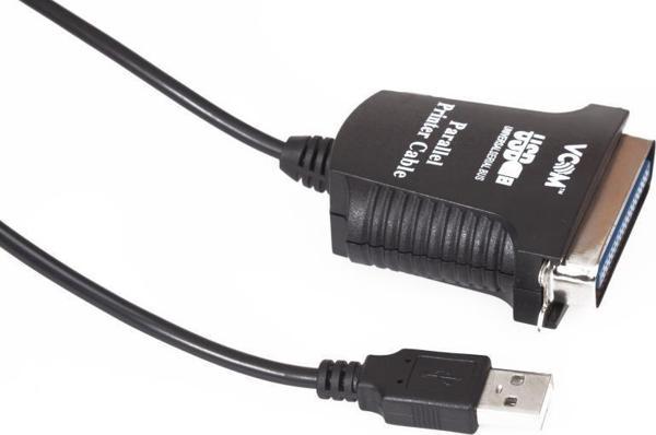 Vcom Usb To Paralel 1.2 Metre Dönüştürücü Kablo Cu806-1.2 - Image 1