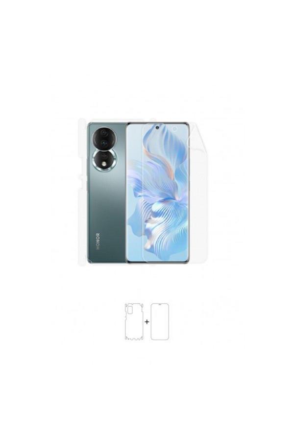 Honor 80 360 ° Full Body Ekran Koruyucu Kaplama Ön Arka Yan Darbe Emici Poliüretan Film - Image 1