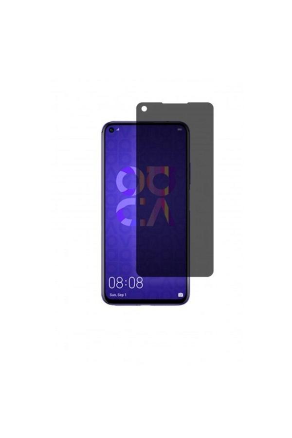 Huawei Nova 5t Mat Hayalet Ekran Koruyucu Kaplama Yandan Bakınca Görünmeyen Privacy Ekran Koruyucu - Image 1