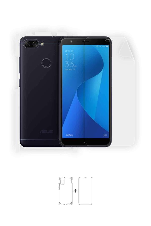 Asus Zenfone Max Plus Full Body Ekran Koruyucu Ön Arka Yan Darbe Emici Poliüretan Film - Image 1