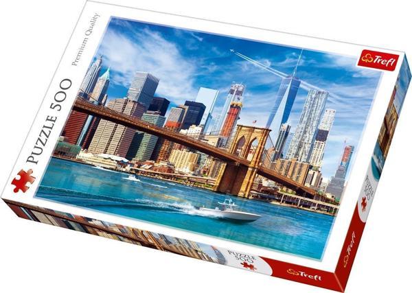 Trefl Puzzle 500 Parça View Of New York 37331 - Image 1