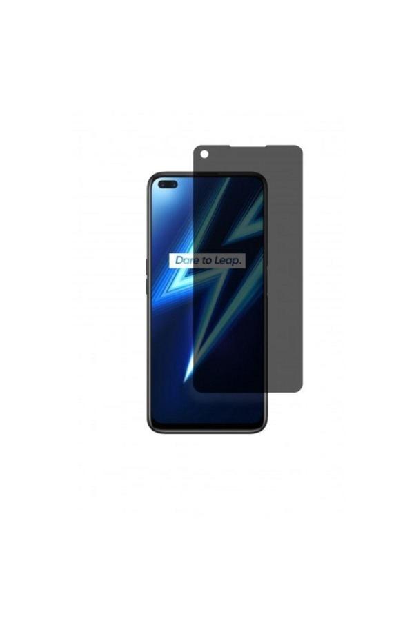 Realme 6 Pro Mat Hayalet Ekran Koruyucu Kaplama Yandan Bakınca Görünmeyen Privacy Ekran Koruyucu - Image 1