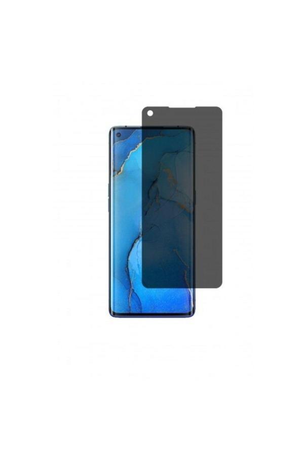 Oppo Reno 3 Pro Mat Hayalet Ekran Koruyucu Kaplama Yandan Bakınca Görünmeyen Privacy Ekran Koruyucu - Image 1