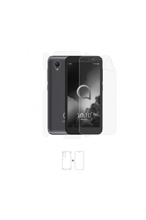 Alcatel 1 2019 360 ° Full Body Ekran Koruyucu Kaplama Ön Arka Yan Darbe Emici Poliüretan Film - Image 1