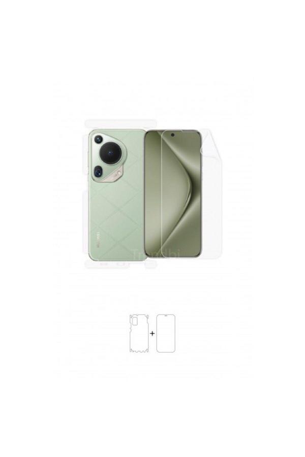 Huawei Pura 70 Ultra 360 ° Full Body Ekran Koruyucu Kaplama Ön Arka Yan Darbe Emici Poliüretan Film - Image 1