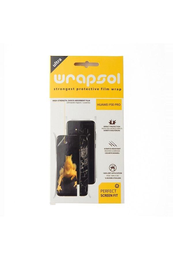 Huawei P30 Pro 360 ° Full Body Ekran Koruyucu Kaplama Ön Arka Yan Darbe Emici Poliüretan Film - Image 1