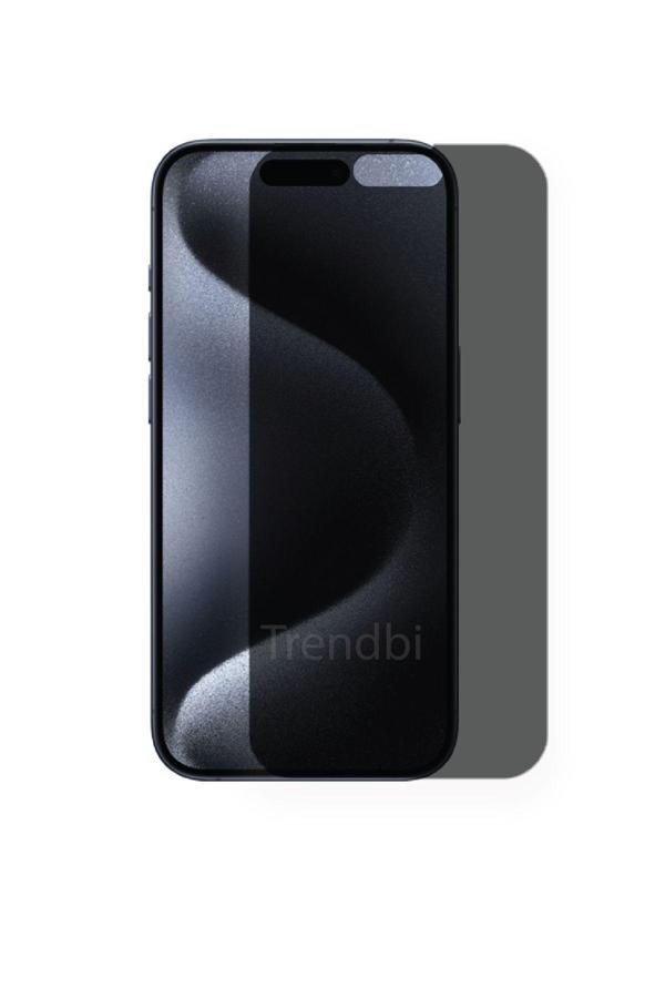 Iphone 15 Pro Parlak Hayalet Ekran Koruyucu Yandan Görünmeyen Poliüretan Film - Image 1