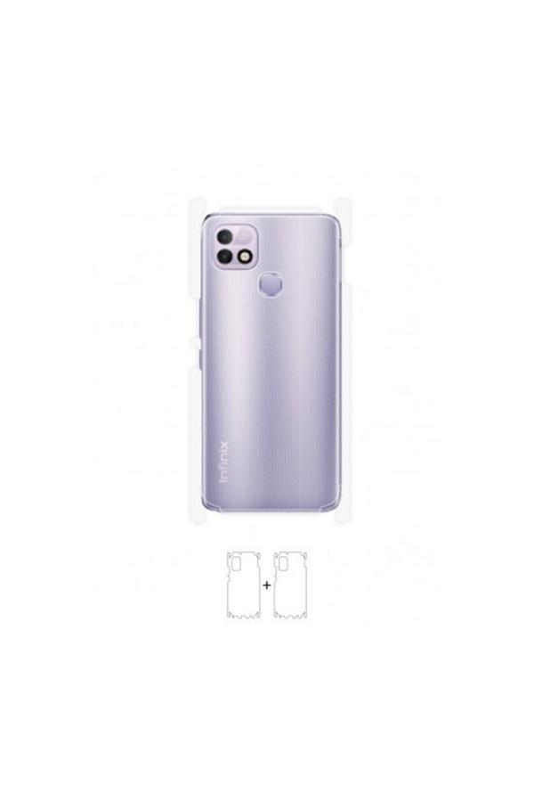 Infinix Hot 10i Arka Yan Koruyucu Darbe Emici Poliüretan Film Amerika Üretimi - Image 1