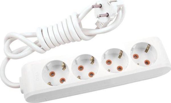 Viko Multı-Let 4 Lü Topraklı 5 Metre Kablolu Priz 90113405 - Image 1