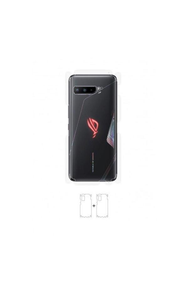 Asus Rogphone 3 Strix Edition Arka Yan Koruyucu Darbe Emici Poliüretan Film Amerika Üretimi - Image 1