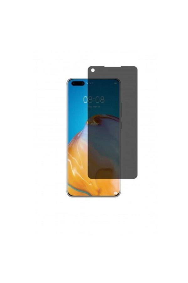Huawei P40 Pro 2020 Mat Hayalet Ekran Koruyucu Yandan Bakınca Görünmeyen Privacy Ekran Koruyucu - Image 1