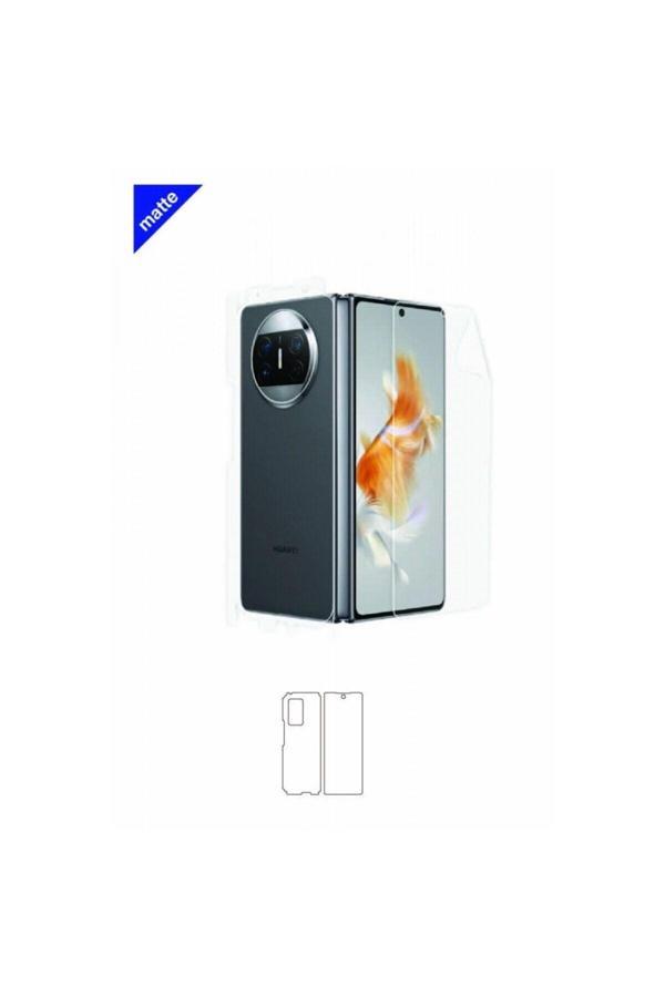 Huawei Mate X3 Mat Arka ve Yan Kaplama Tam Kaplayan Poliüretan Film - Image 1