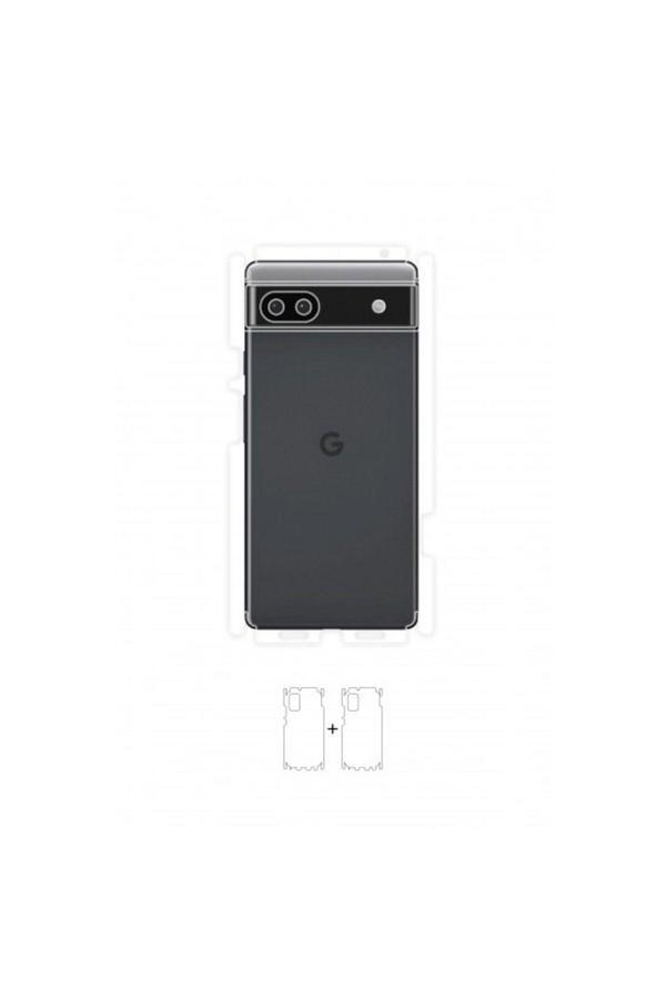Google Pixel 6A Arka Yan Koruyucu Darbe Emici Poliüretan Film Amerika Üretimi - Image 1