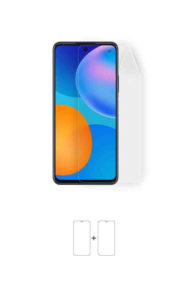 Huawei P Smart 2021 Ekran Koruyucu Kaplama Darbe Emici Poliüretan Film Amerika Üretimi - Image 1