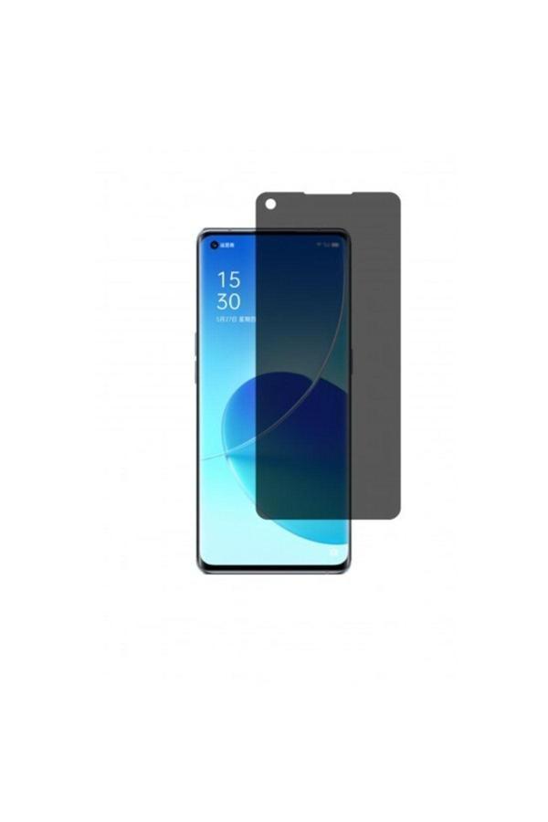 Oppo Reno 6 Pro Plus Mat Hayalet Ekran Koruyucu Yandan Bakınca Görünmeyen Privacy Ekran Koruyucu - Image 1