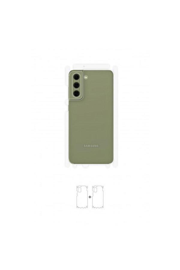Galaxy S21 Fe Arka Yan Koruyucu Darbe Emici Poliüretan Film Amerika Üretimi - Image 1