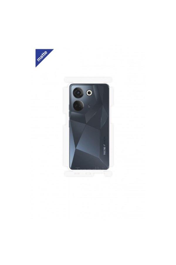 Tecno Camon 20 Mat Arka ve Yan Koruyucu Poliüretan Film - Image 1