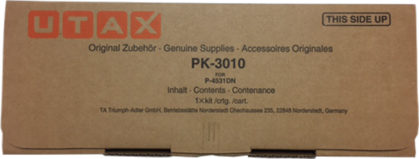 Utax Pk-3010 Black Siyah Orjinal Fotokopi Makinesı Toneri P-4531Dn-453Mfp 1T02T90UT0001 - Image 1