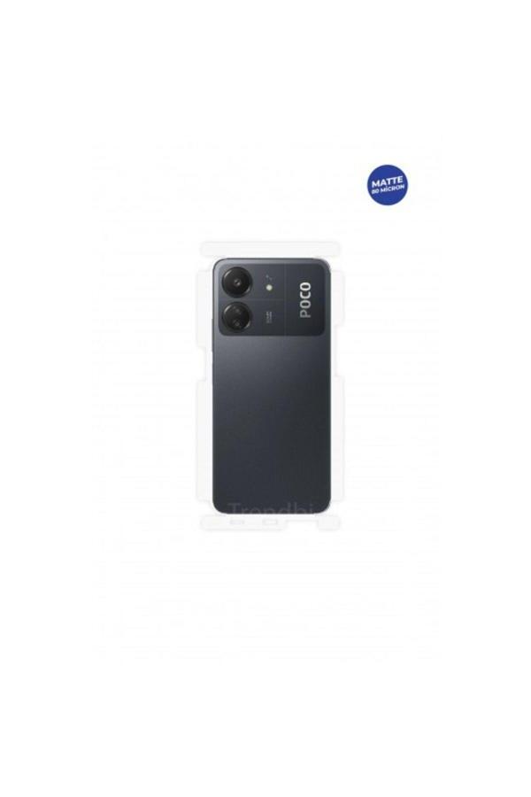 Xiaomi Poco C65 Mat Arka ve Yan Koruyucu Tpu Film - Image 1