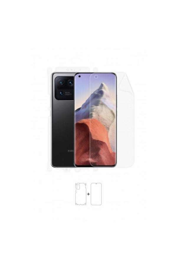 Xiaomi Mi 11 Ultra 360 ° Full Body Ekran Koruyucu Kaplama Ön Arka Yan Darbe Emici Poliüretan Film - Image 1
