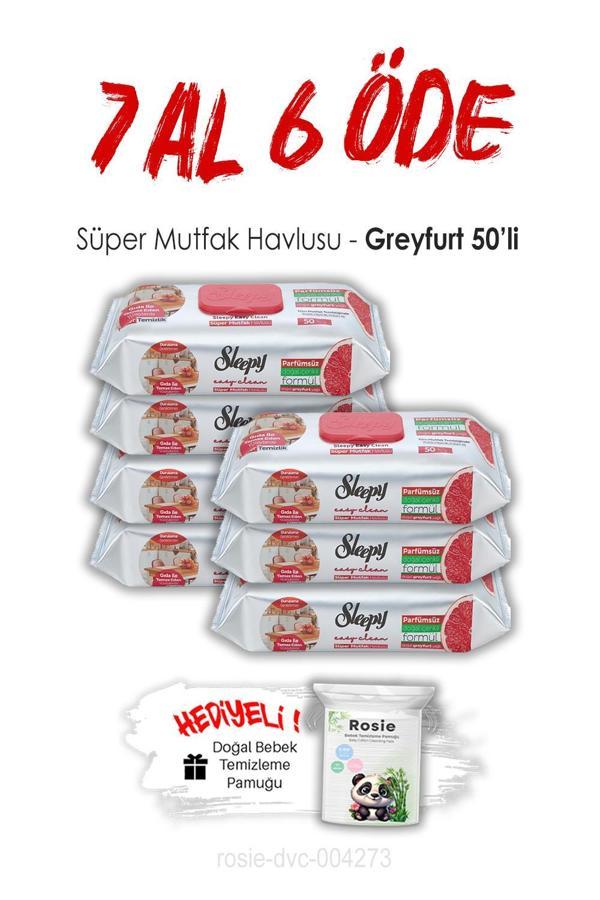 Sleepy 7 AL 6 ÖDE Greyfurtlu Süper Mutfak Havlusu 50'li ve ROSIE - Image 1