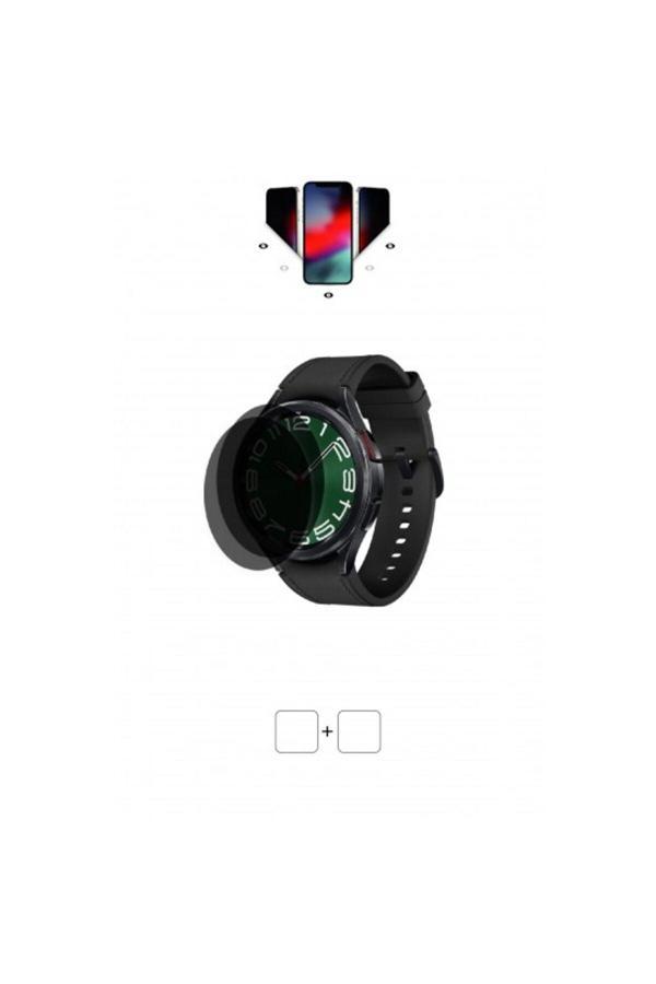 Samsung Galaxy Watch 6 Classic 47 mm Akıllı Saat Mat Hayalet Ekran Koruyucu Film - Image 1
