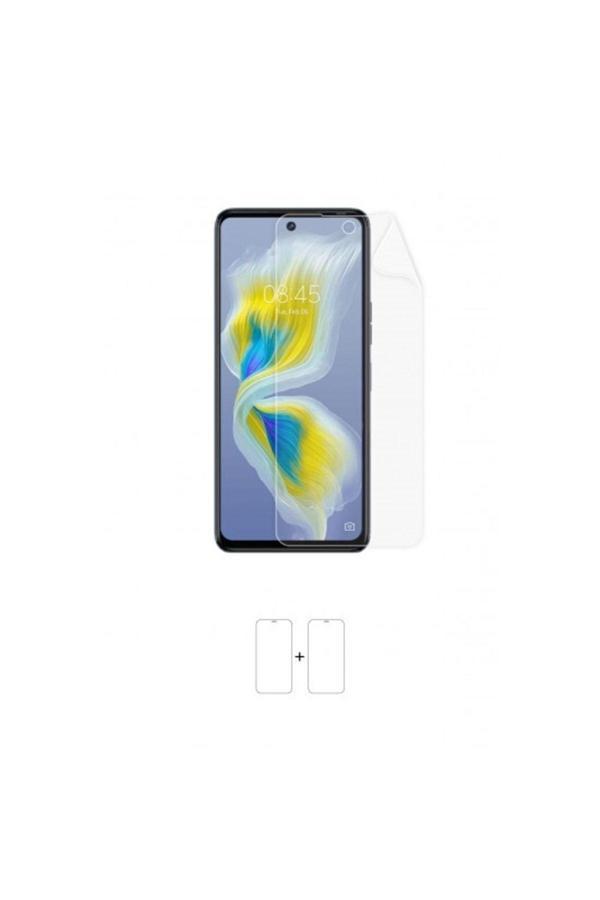 Tecno Camon 18 Ekran Koruyucu Kaplama Darbe Emici Poliüretan Film Amerika Üretimi - Image 1