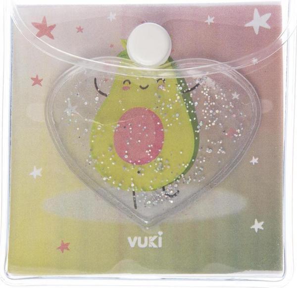 Vuki Küp Bloknot Simli Sulu 6,3X6,3Cm Avokado 350 Yaprak Vk-0111-4 - Image 1