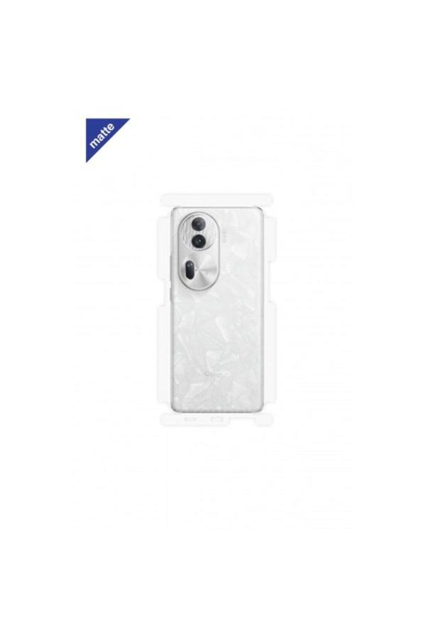Oppo Reno 11 Pro Mat Arka ve Yan Koruyucu Poliüretan Film - Image 1